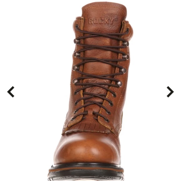 Rocky Original Ride Lacer Waterproof Western Boots for Men size 11 M - Picture 4 of 11